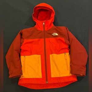 The North Face kids ski/winter hooded jacket-7/8